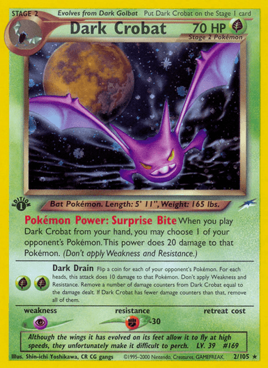 Dark Crobat, Neo Destiny 2