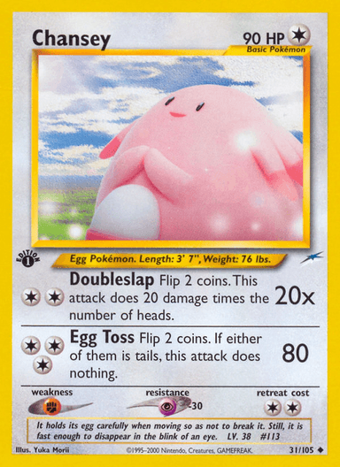Chansey, Neo Destiny 31