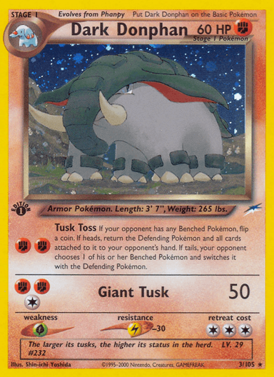 Dark Donphan, Neo Destiny 3