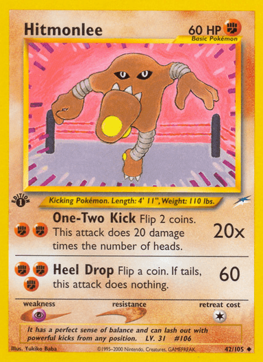 Hitmonlee, Neo Destiny 42