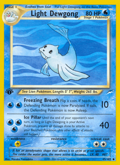 Light Dewgong, Neo Destiny 45