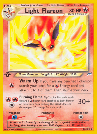 Light Flareon, Neo Destiny 46