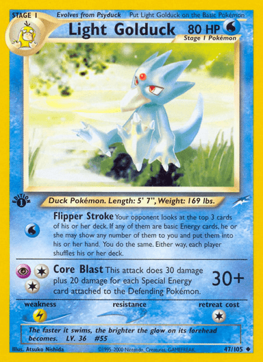 Light Golduck, Neo Destiny 47
