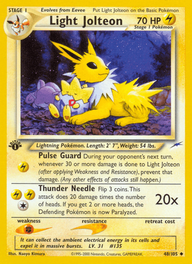 Light Jolteon, Neo Destiny 48