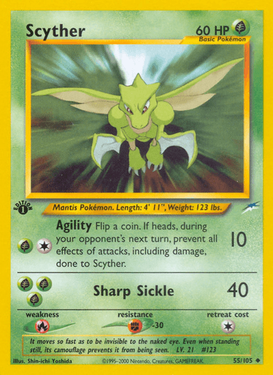 Scyther, Neo Destiny 55
