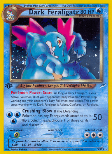 Dark Feraligatr, Neo Destiny 5