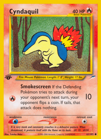 Cyndaquil, Neo Destiny 61