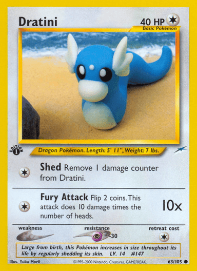 Dratini, Neo Destiny 63