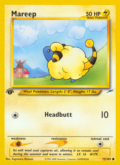 Mareep, Neo Destiny 75