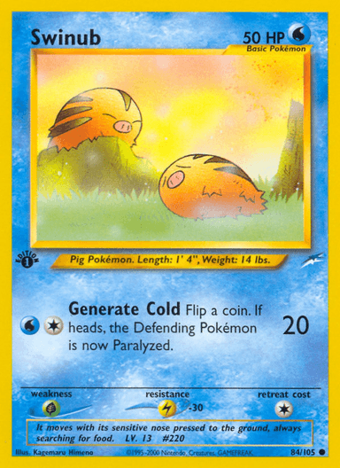Swinub, Neo Destiny 84