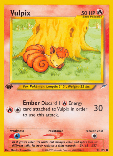 Vulpix, Neo Destiny 91