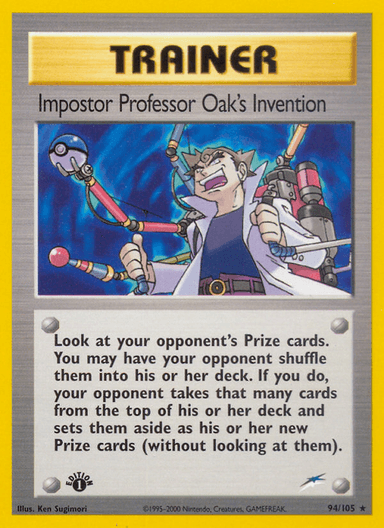 Impostor Professor Oak's Invention, Neo Destiny 94