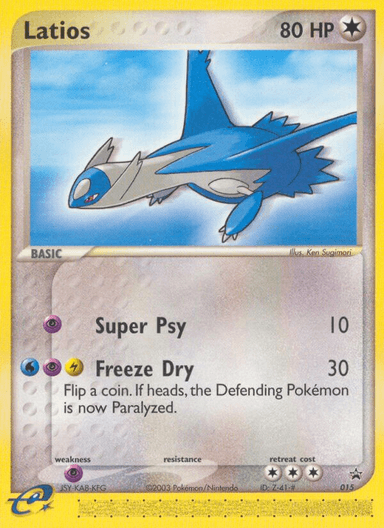 Latios, Nintendo Black Star Promos 15