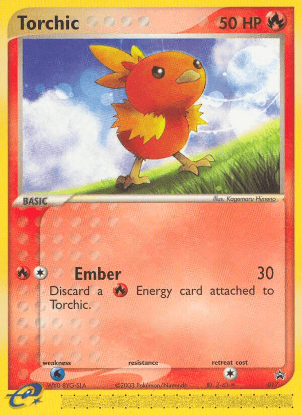 Torchic, Nintendo Black Star Promos 17