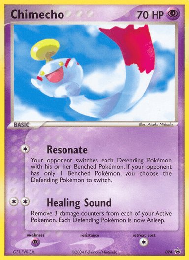 Chimecho, Nintendo Black Star Promos 24