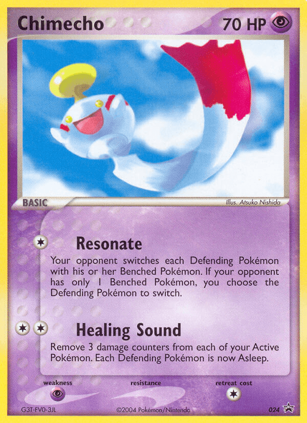 Chimecho, Nintendo Black Star Promos 24