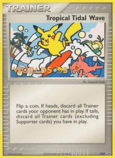 Tropical Tidal Wave, Nintendo Black Star Promos 27