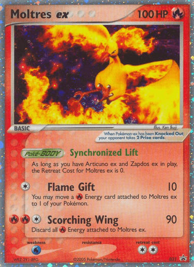 Moltres ex, Nintendo Black Star Promos 31