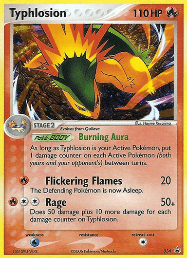 Typhlosion, Nintendo Black Star Promos 34