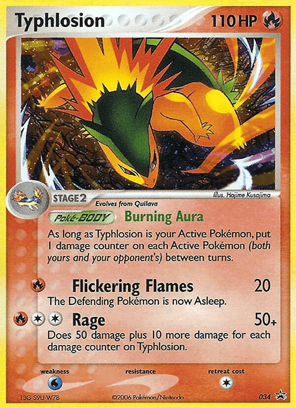 Typhlosion, Nintendo Black Star Promos 34