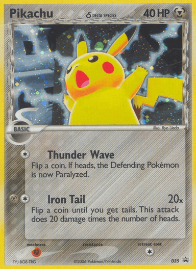 Pikachu δ, Nintendo Black Star Promos 35
