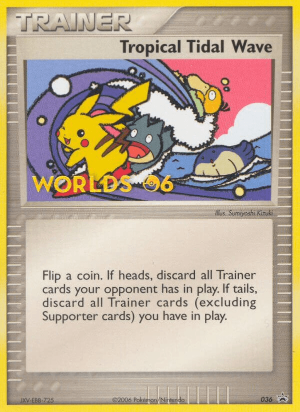 Tropical Tidal Wave, Nintendo Black Star Promos 36