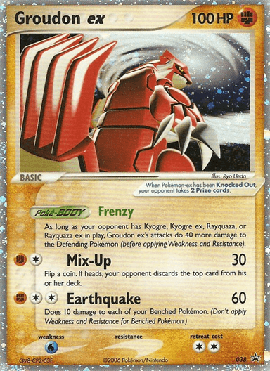 Groudon ex, Nintendo Black Star Promos 38
