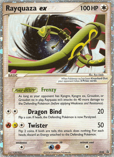 Rayquaza ex, Nintendo Black Star Promos 39