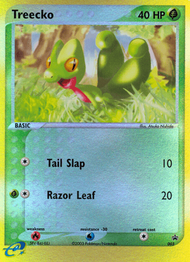 Treecko, Nintendo Black Star Promos 3