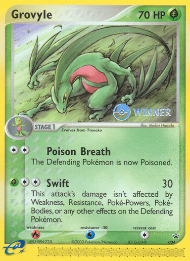 Grovyle, Nintendo Black Star Promos 4