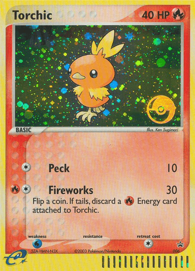 Torchic, Nintendo Black Star Promos 6