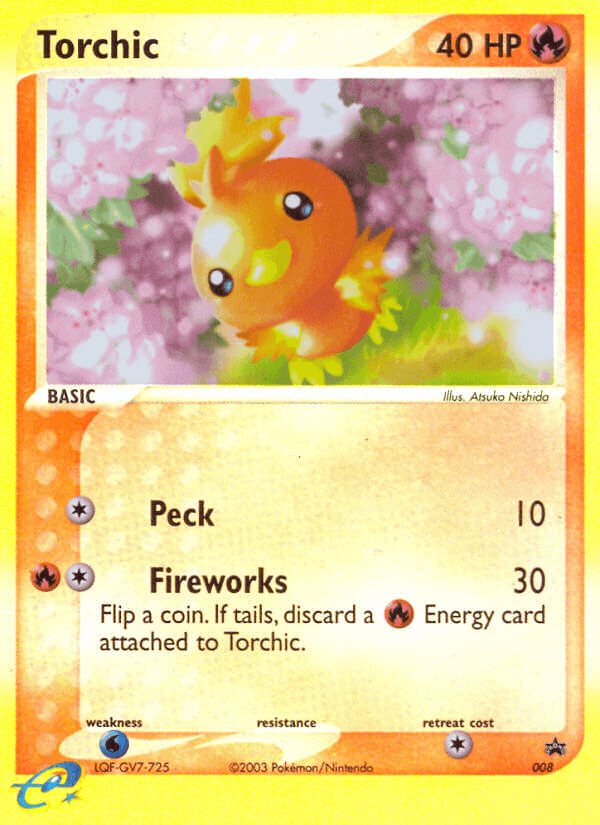 Torchic, Nintendo Black Star Promos 8
