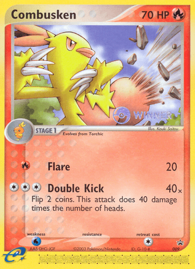 Combusken, Nintendo Black Star Promos 9