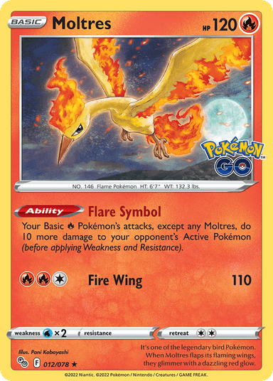 Moltres, Pokémon GO 12
