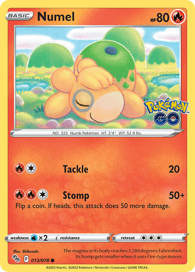 Numel, Pokémon GO 13