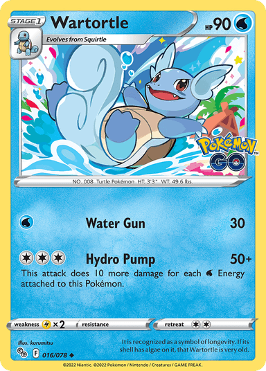 Wartortle, Pokémon GO 16