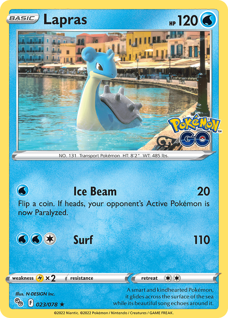 Lapras, Pokémon GO 23