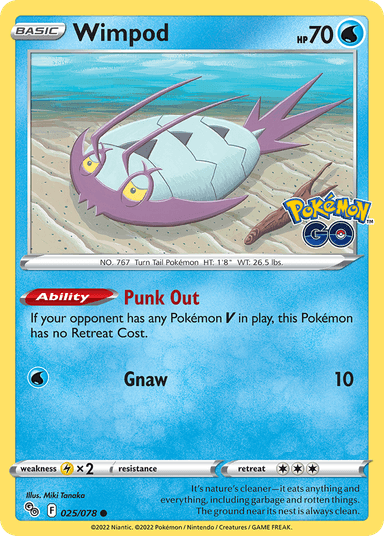 Wimpod, Pokémon GO 25