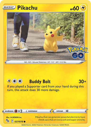 Pikachu, Pokémon GO 27
