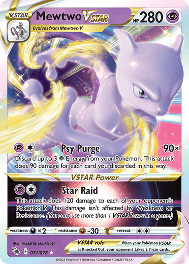 Mewtwo VSTAR, Pokémon GO 31
