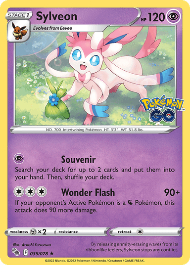 Sylveon, Pokémon GO 35