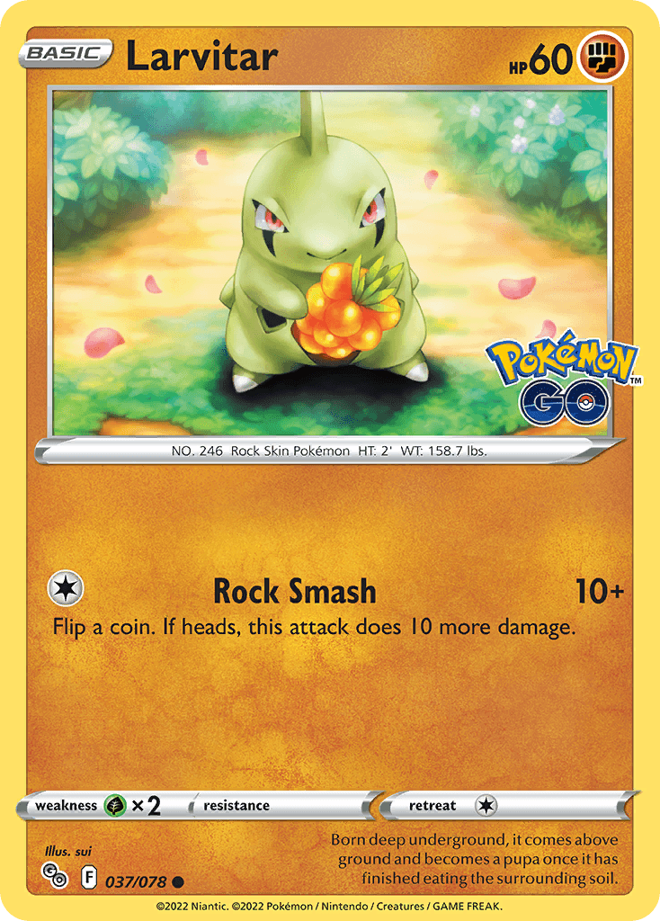 Larvitar, Pokémon GO 37