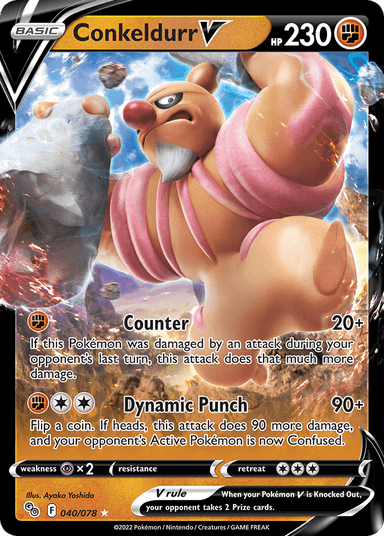 Conkeldurr V, Pokémon GO 40