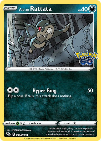 Alolan Rattata, Pokémon GO 41