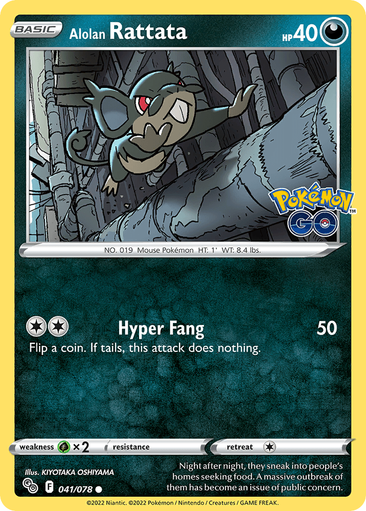Alolan Rattata, Pokémon GO 41