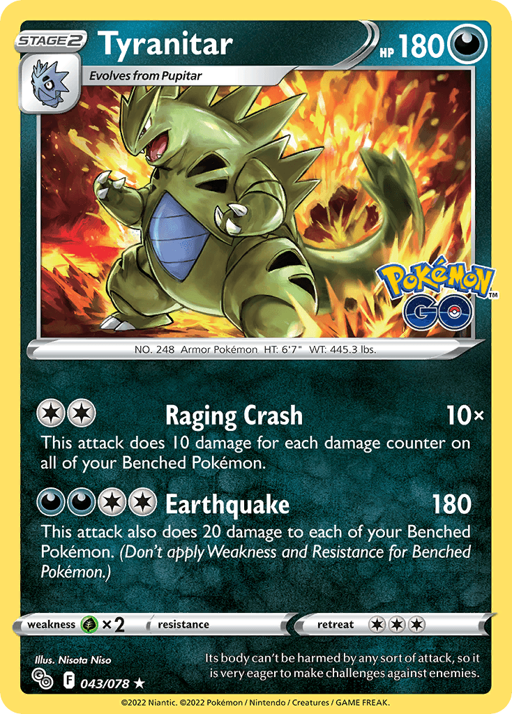 Tyranitar, Pokémon GO 43