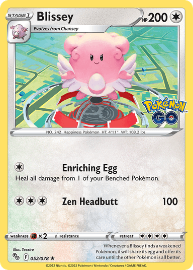 Blissey, Pokémon GO 52