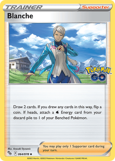 Blanche, Pokémon GO 64