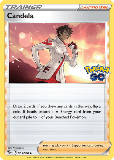 Candela, Pokémon GO 65