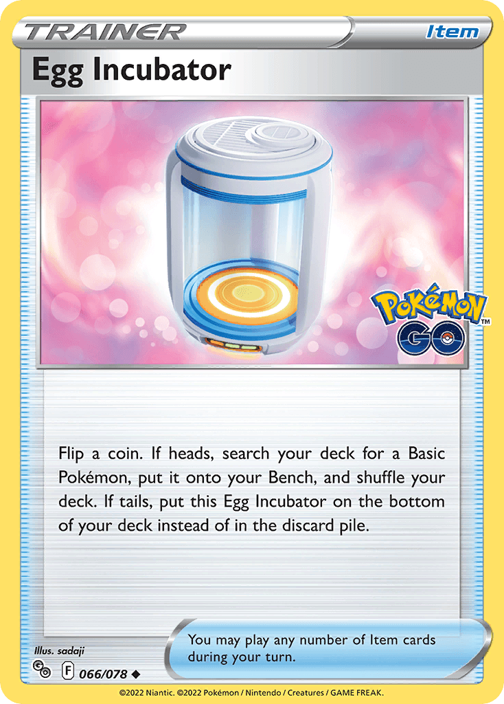 Egg Incubator, Pokémon GO 66